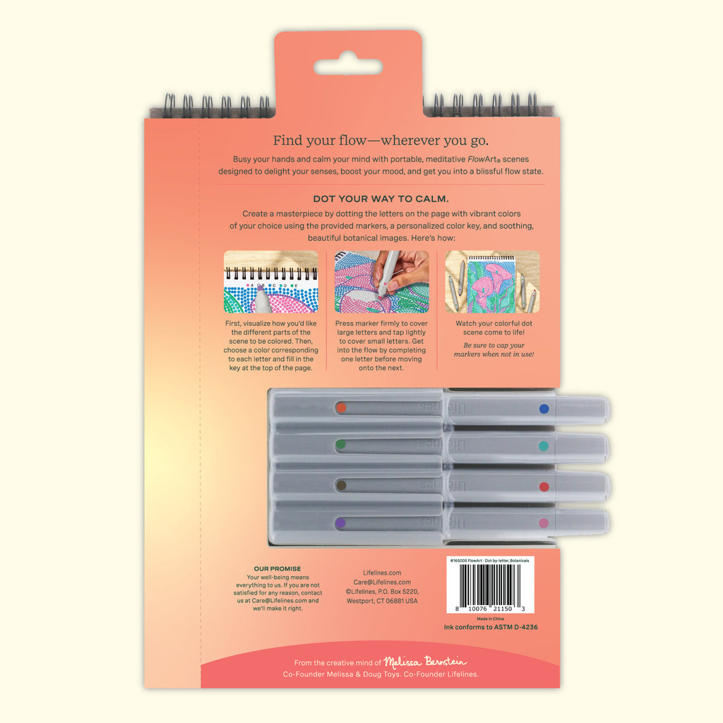 FlowArt® - Dot-By-Letter, Botanicals