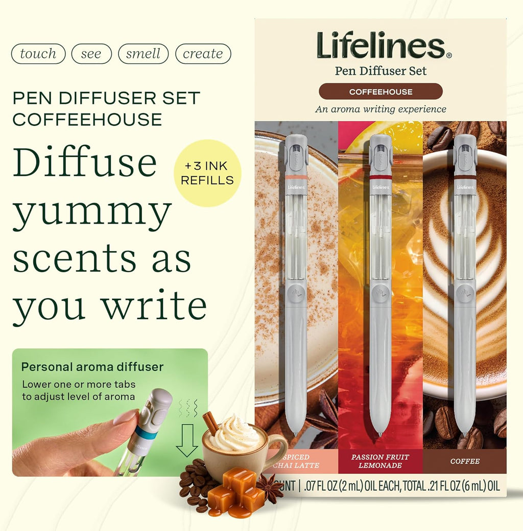 Yummy Pens Gift Set: Coffeehouse