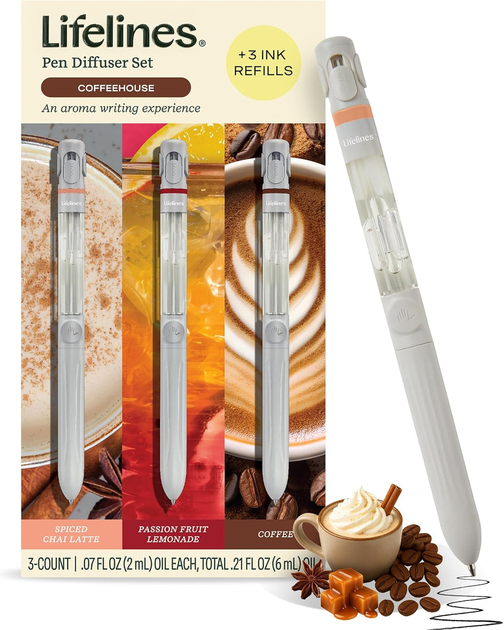 Yummy Pens Gift Set: Coffeehouse