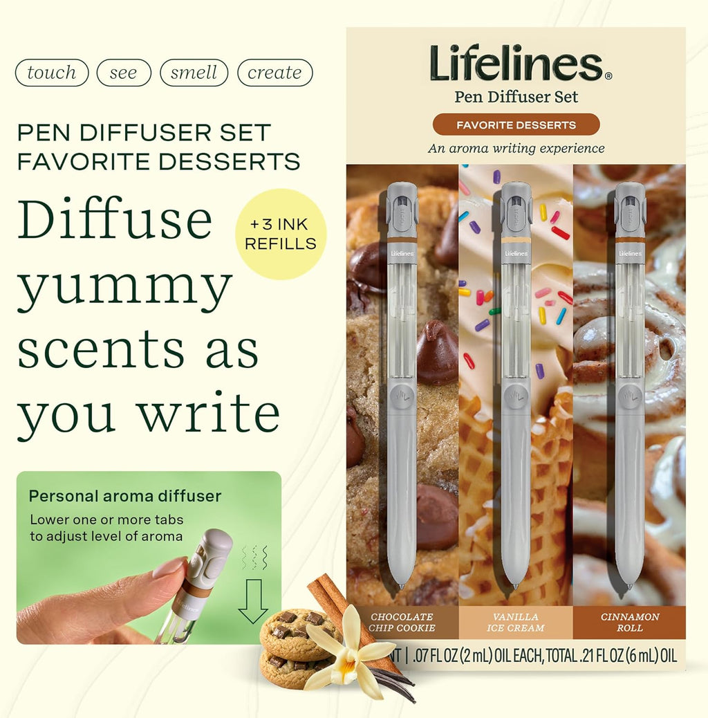 Yummy Pen Gift Set: Favorite Desserts