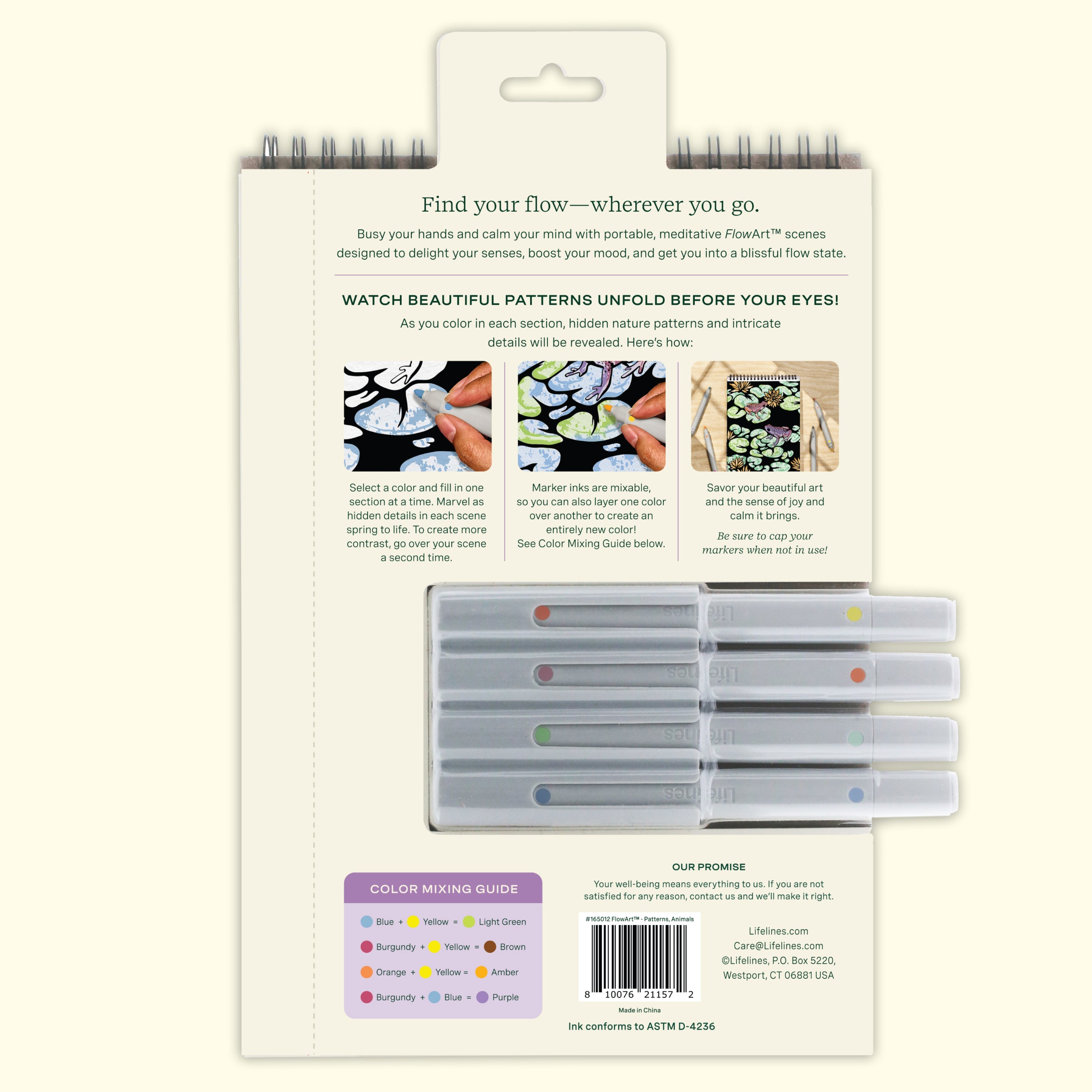 FlowArt® - Hidden Patterns, Animals
