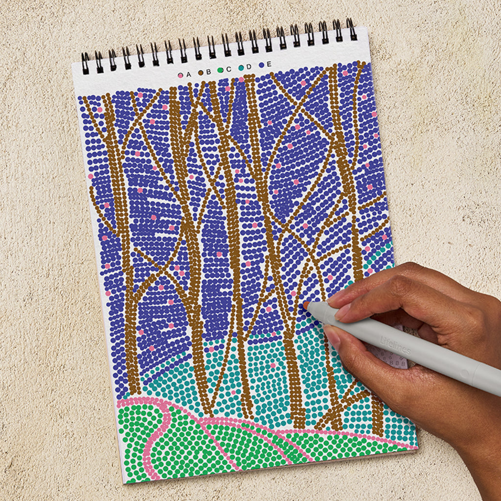 FlowArt® - Dot-By-Letter, Landscapes