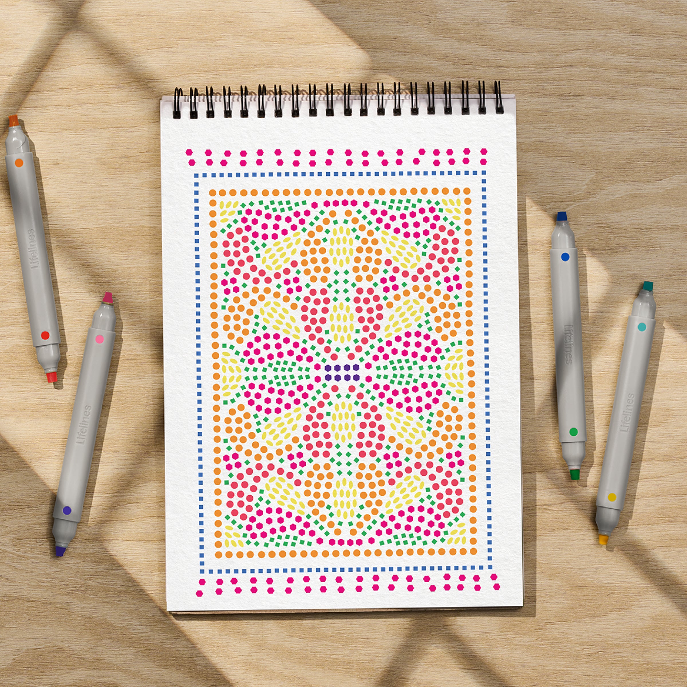 FlowArt® - Stamp by Shape, Mediterranean