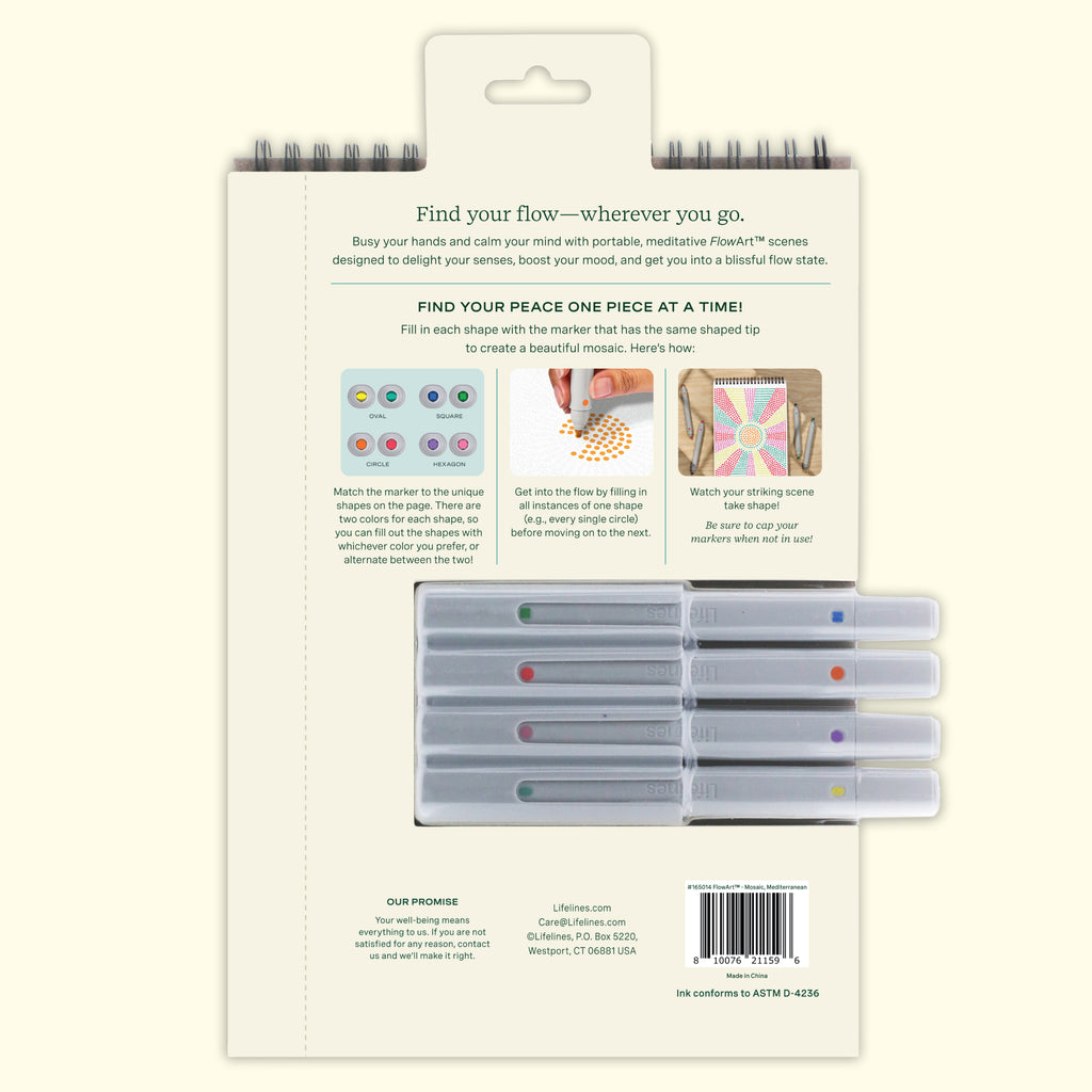 FlowArt® - Stamp by Shape, Mediterranean