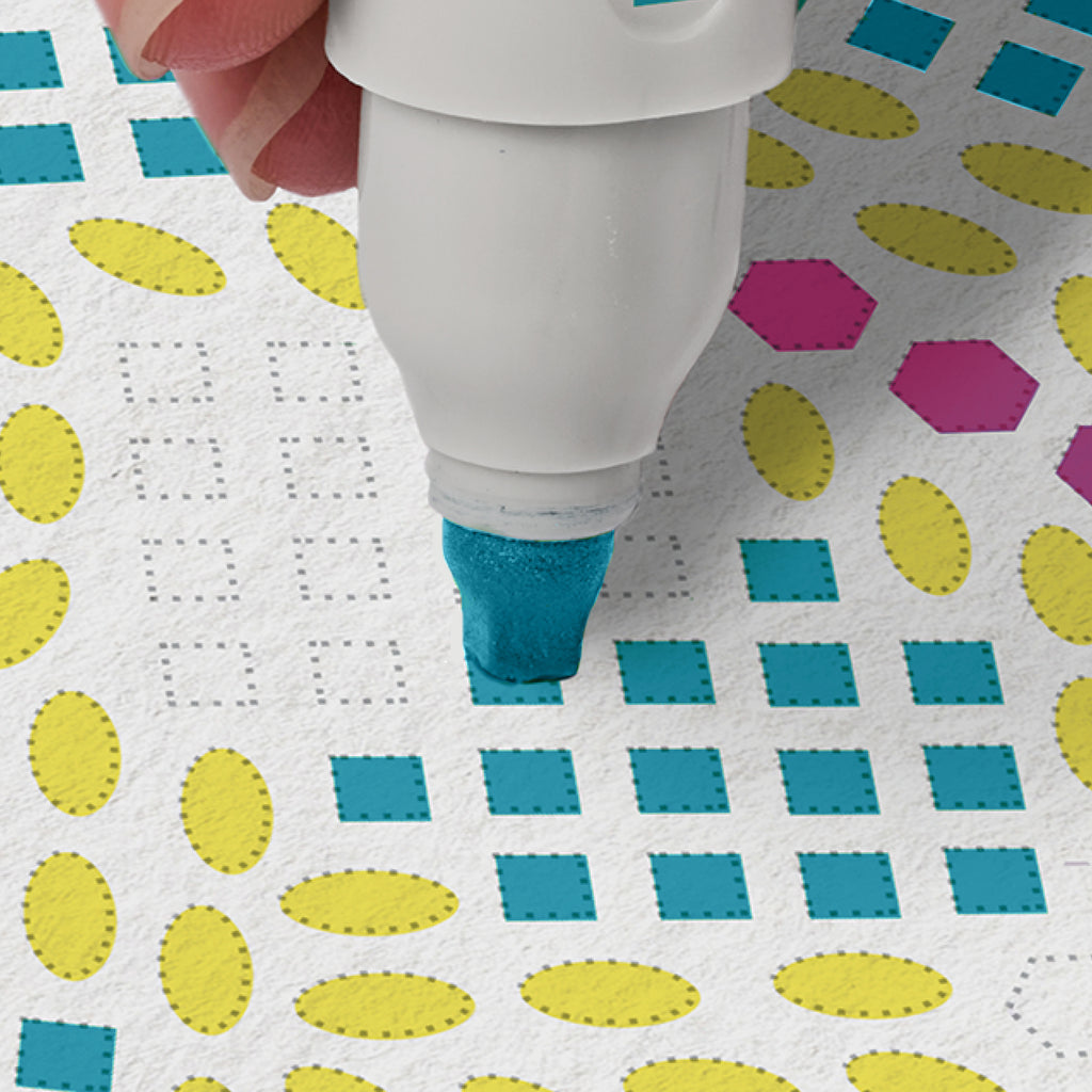 FlowArt® - Stamp By Shape, Secret Garden