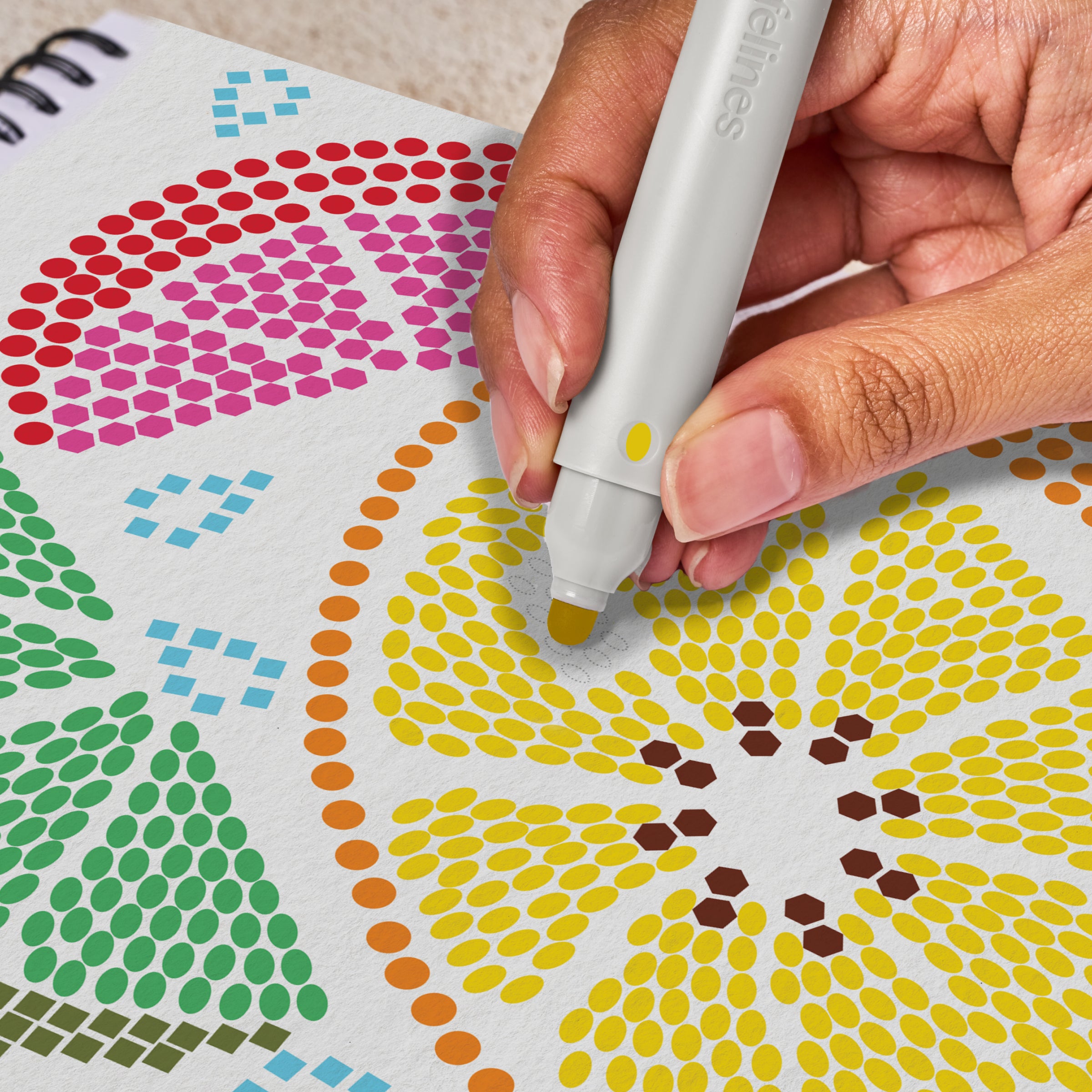 FlowArt® - Stamp By Shape, Secret Garden