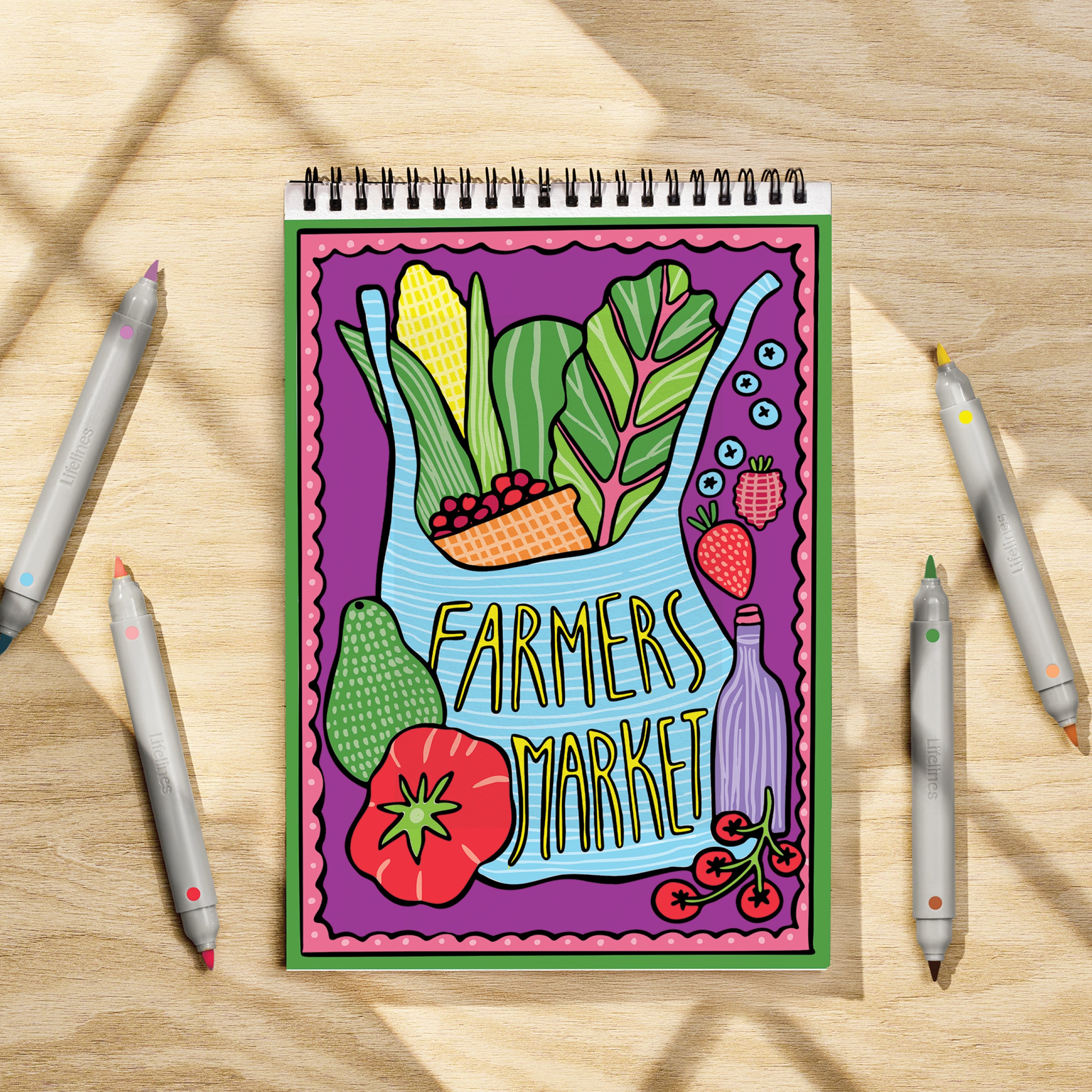 FlowArt® - Hidden Patterns, Foodie Fun