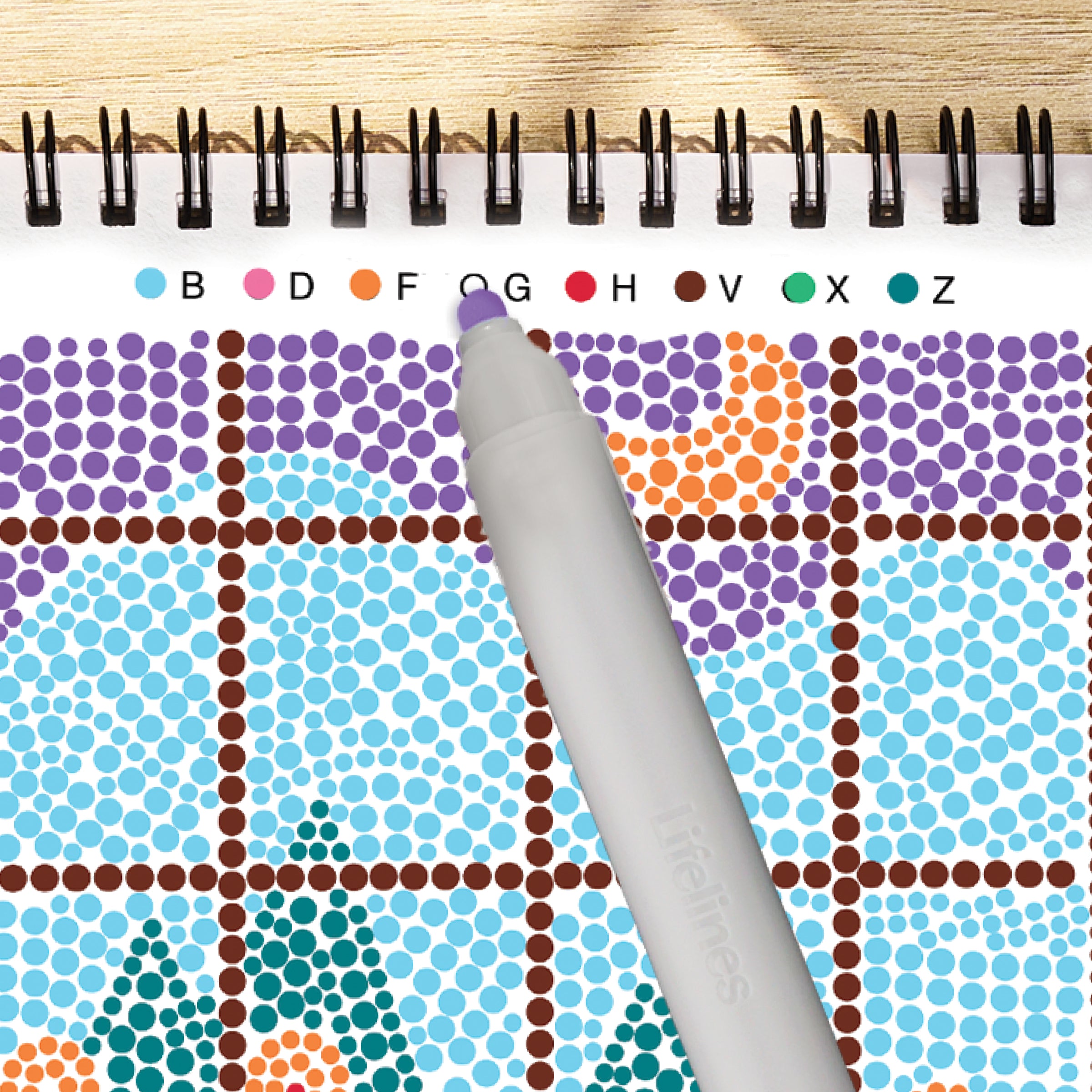 FlowArt® - Dot-By-Letter, Snowed In (LIMITED EDITION)