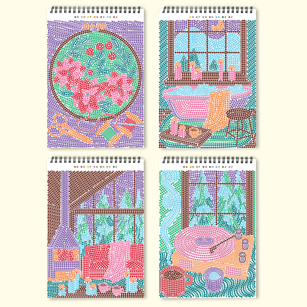 FlowArt® - Dot-By-Letter, Snowed In (LIMITED EDITION)