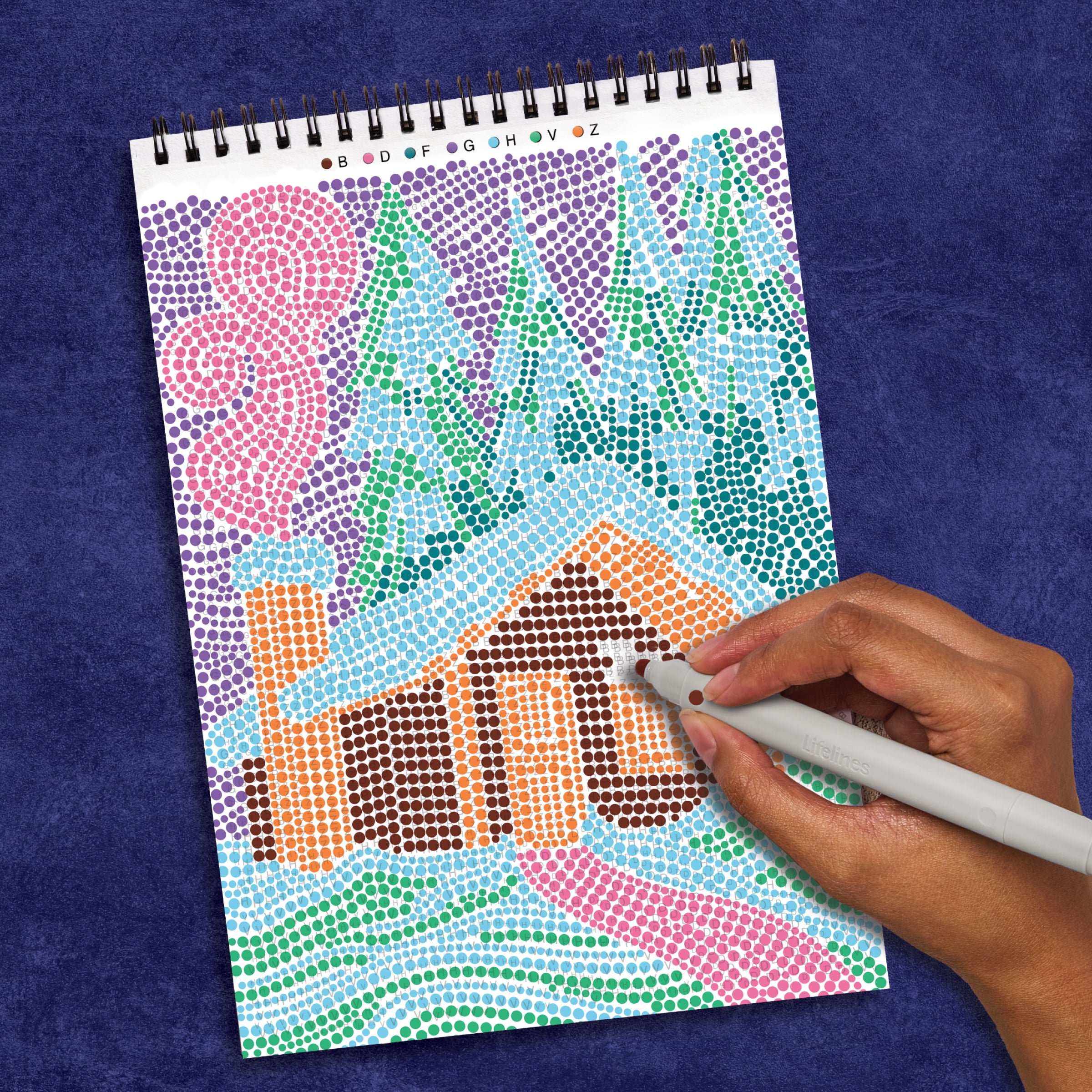 FlowArt® - Dot-By-Letter, Snowed In (LIMITED EDITION)