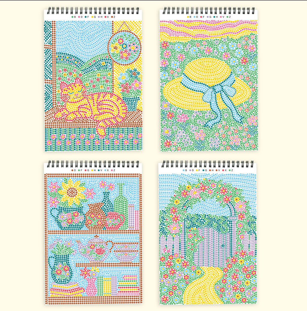 FlowArt® - Dot-By-Letter, Cozy Cottage