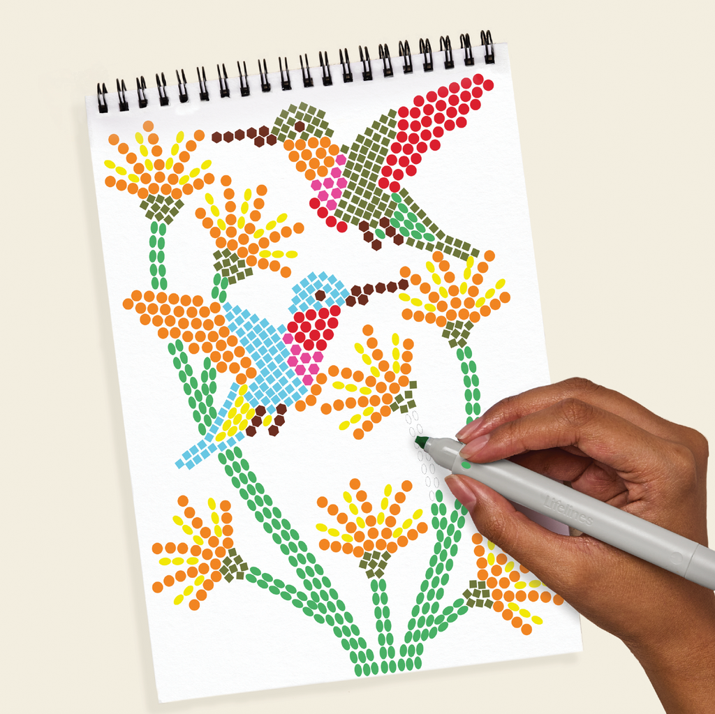 FlowArt® - Stamp By Shape, Secret Garden