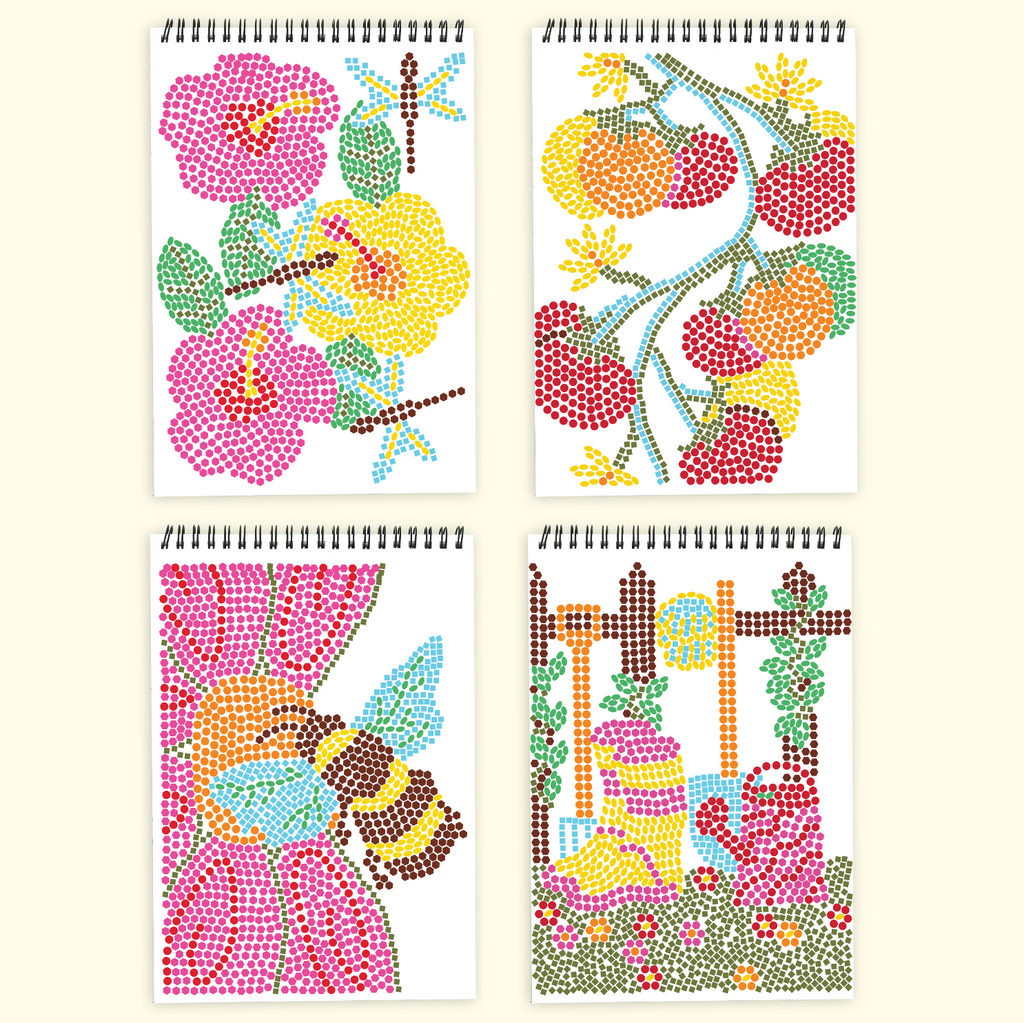 FlowArt® - Stamp By Shape, Secret Garden