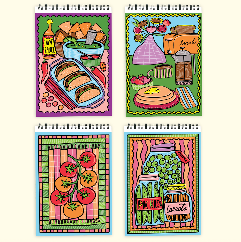 FlowArt® - Hidden Patterns, Foodie Fun