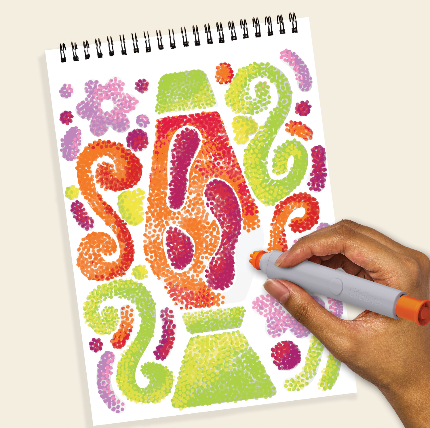 FlowArt® - Pogo-Dot, Groovy Vibes