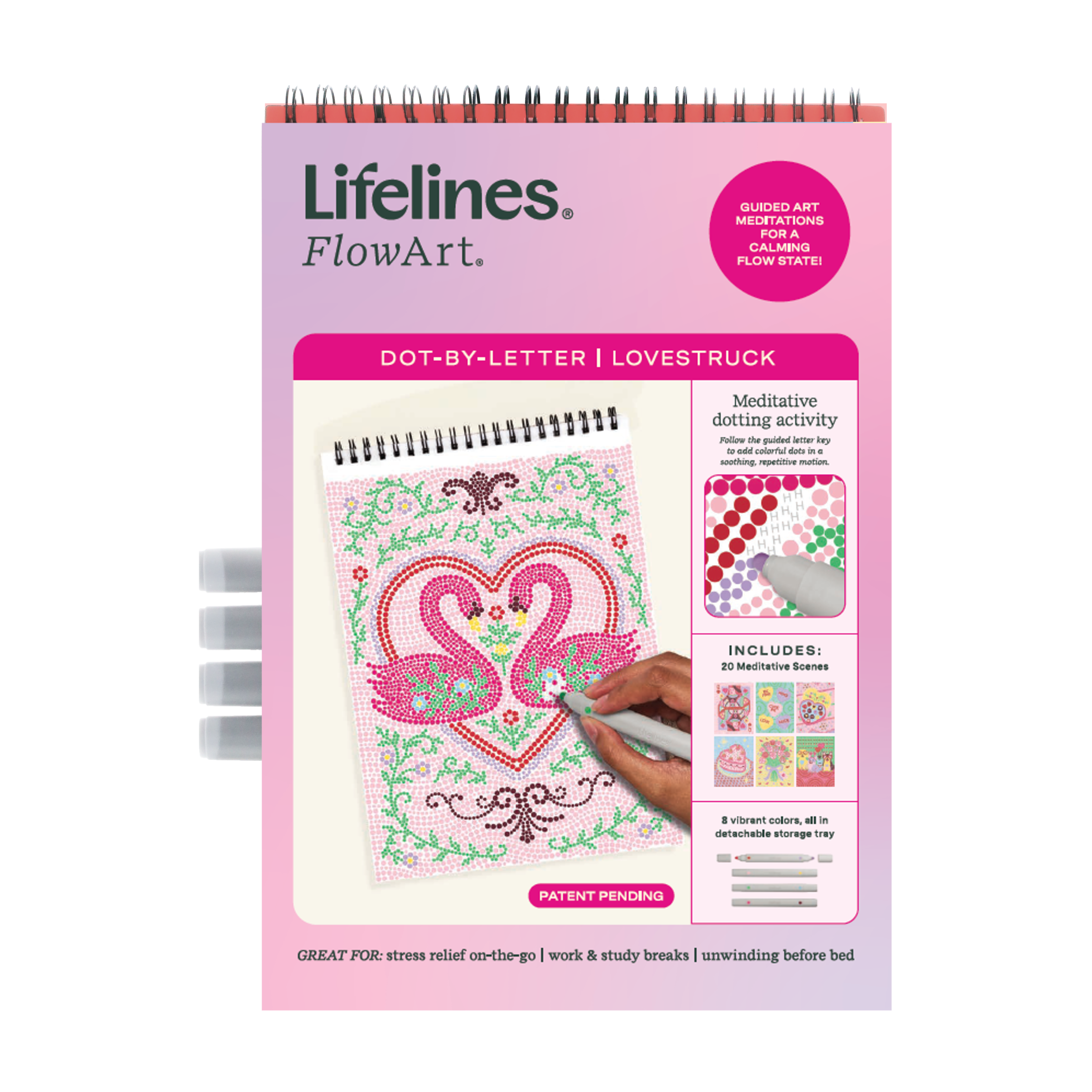 FlowArt® - Dot-By-Letter, Lovestruck (LIMITED EDITION)